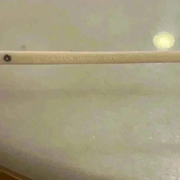 balmain bl200 cateye sunglasses in cream gold with case - Picture 7 of 14